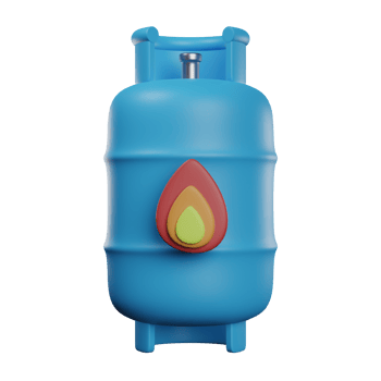 Gas Tank 3D Illustration png