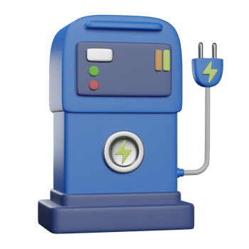Charging Port 3D Illustration png