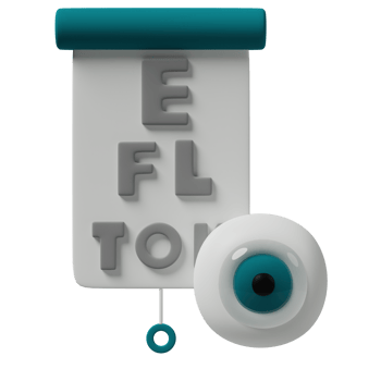 Snellen chart letter pre test png