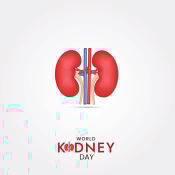 World Kidney Day Social Media Post vector