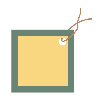 square price tag isolated png