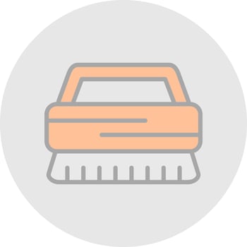 Brush Vector Icon Design