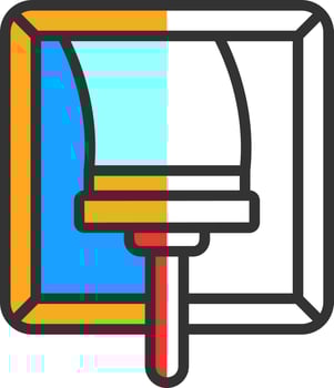 Window Cleaning Vector Icon Design