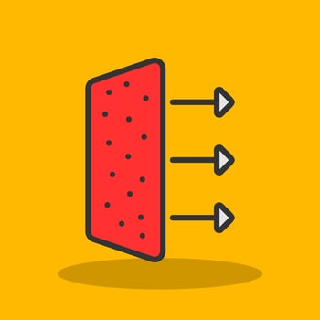 Air Filter Vector Icon Design