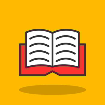Book Vector Icon Design