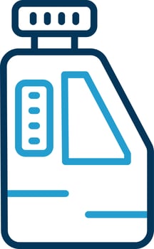 Oil Changing Vector Icon Design