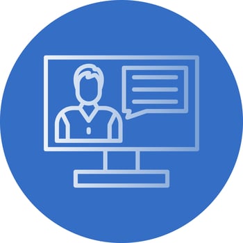 Elearning Vector Icon Design