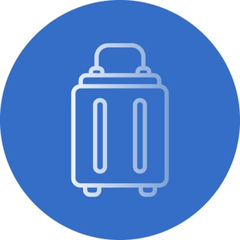 Suitcase Vector Icon Design