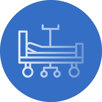 Bedridden Vector Icon Design