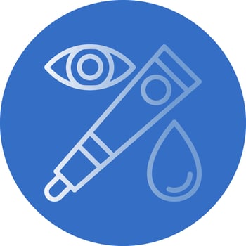 Eye Cream Vector Icon Design