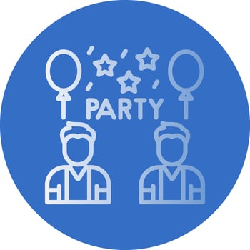 Party Vector Icon Design