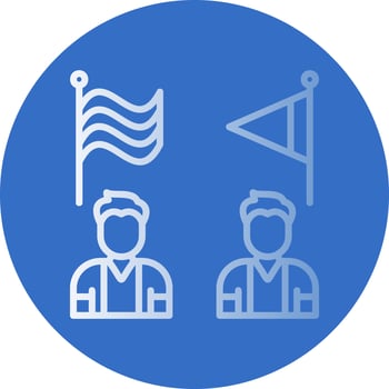 Political Party Vector Icon Design