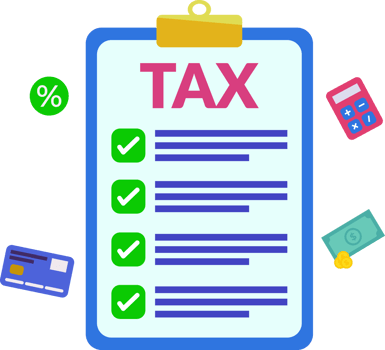 tax form icon. fill tax form icon png