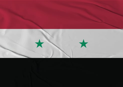 Syria Flag, Syria Flag illustration, Syria Trajectory vector
