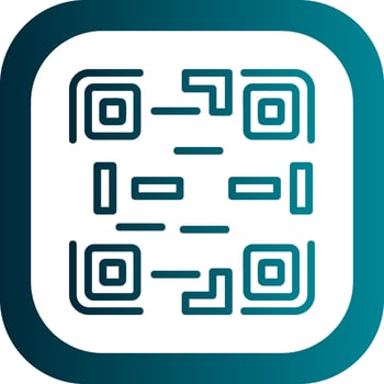 Qr Code Vector Icon Design