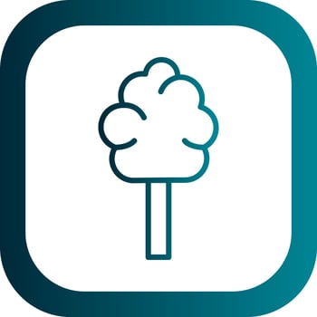 Cotton Candy Vector Icon Design