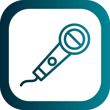 Mike Vector Icon Design