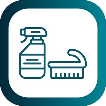 Cleaning Tools Vector Icon Design