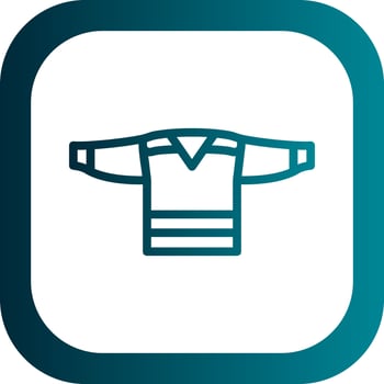 Hockey Jersey Vector Icon Design