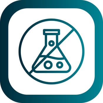 No Additives Vector Icon Design