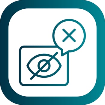 Blind Vector Icon Design