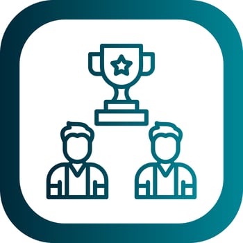 Winner Vector Icon Design