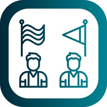 Political Party Vector Icon Design