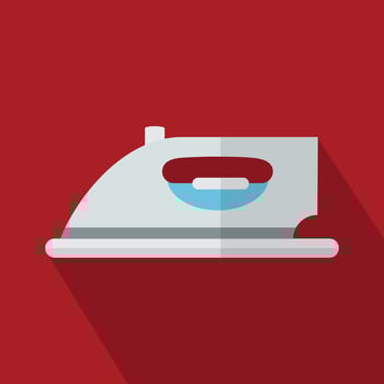 Iron Flat Style Vector Icon