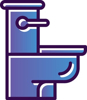 Lavatory Vector Icon Design