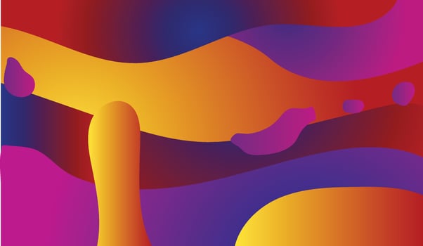 Color gradient background design. Abstract geometric background with liquid shapes. Cool background design for posters. Eps10 vector illustration.