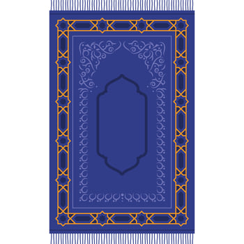 Sajadah which can easily edit or modify vector