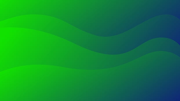 green wave liquid abstract background. with a modern gradient theme, vector