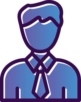 Steward Vector Icon Design
