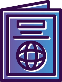 Passport Vector Icon Design
