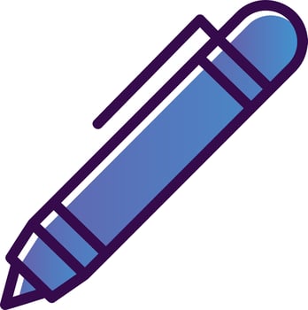 Ballpoint Vector Icon Design