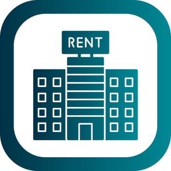 For Rent Vector Icon Design