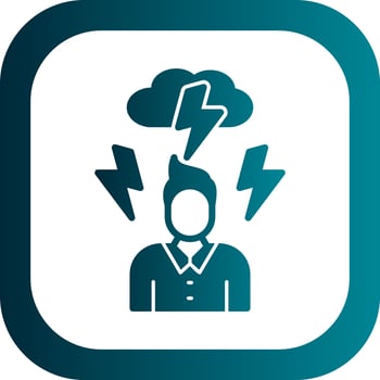 Stress Vector Icon Design