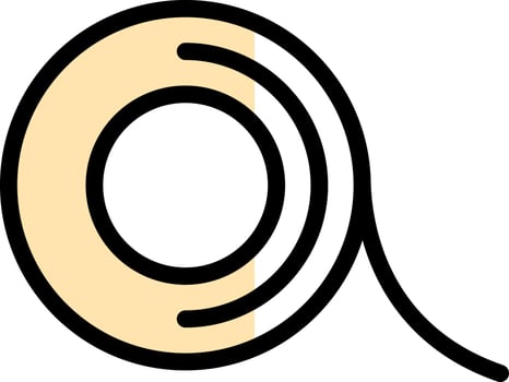 Masking Tape Vector Icon Design