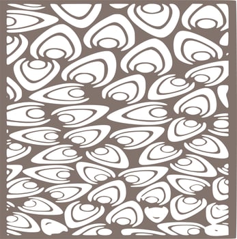 Beautiful vector pattern, background and wallpaper