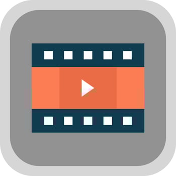 Video Editor Vector Icon Design