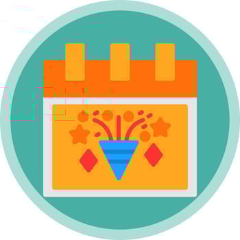 Celebration Vector Icon Design