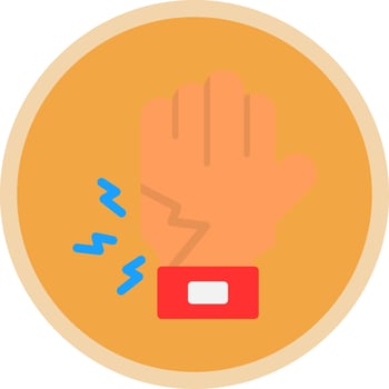 Injured Vector Icon Design