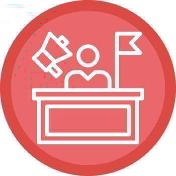 Brand Ambassador Vector Icon Design