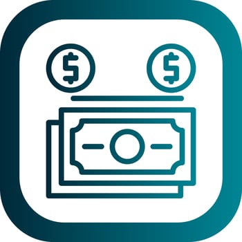 Cash Vector Icon Design