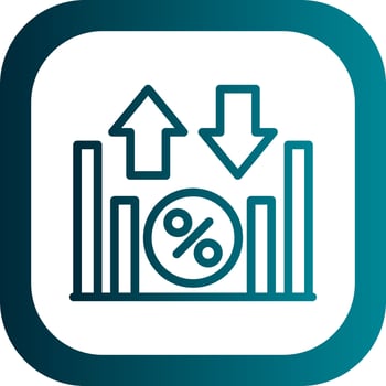 Floating Interest Vector Icon Design
