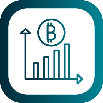 Cryptocurrency Investment Vector Icon Design