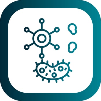 Bacteria And Virus Vector Icon Design