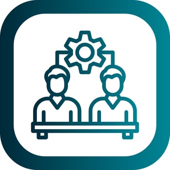 Cooperation Vector Icon Design