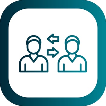Change Management Vector Icon Design