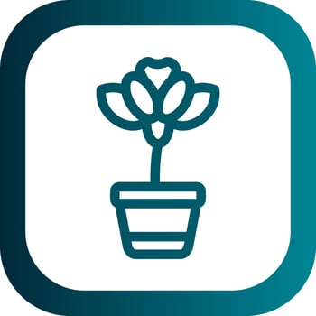 Flower Vector Icon Design